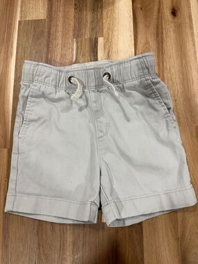 Crewcuts Light Gray Elastic Waist Shorts